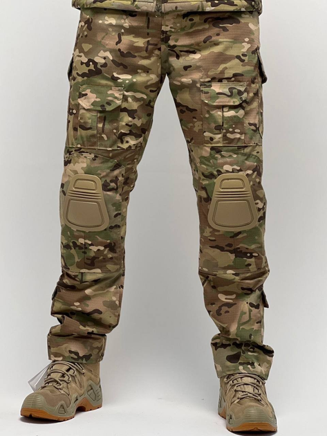 Тактичні військові штани з наколінниками Multicam для військових ЗСУ Розмір 2XL - зображення 1