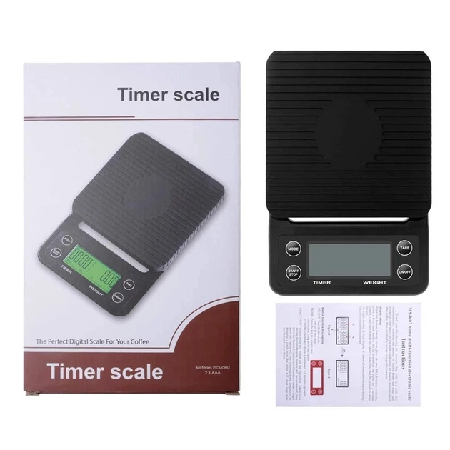 Електронные кофейные весы Zally Coffee Drip Scale MS-K07 - изображение 6
