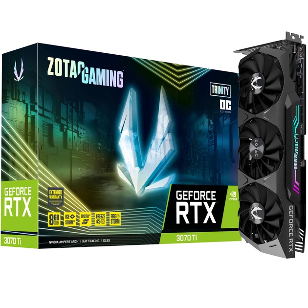 Відеокарта Zotac GAMING GeForce RTX 3070 Ti Trinity OC 8GB GDDR6X