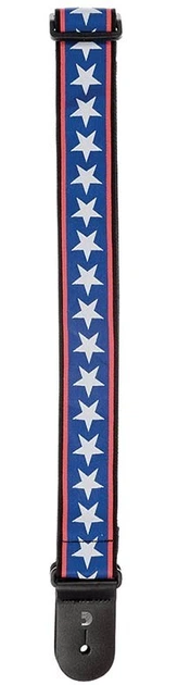Ремень гитарный D'Addario 50A10 NYLON WOVEN GUITAR STRAP (STARS AND STRIPES) - Фото 2 Ремень гитарный D'Addario 50A10 NYLON WOVEN GUITAR STRAP (STARS AND STRIPES) - изображение 2