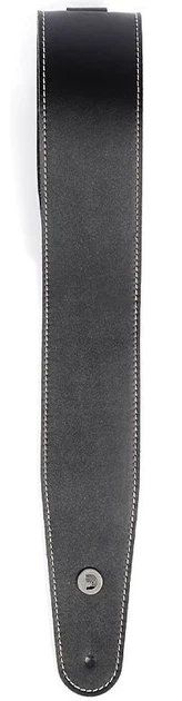 Ремень гитарный D'Addario 25LS00-DX Deluxe Leather Guitar Strap (Black with Contrast Stitch) - Фото 4 Ремень гитарный D'Addario 25LS00-DX Deluxe Leather Guitar Strap (Black with Contrast Stitch) - изображение 4