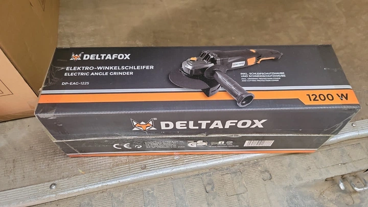 Угловая шлифмашинка Болгарка DeltaFox DP-AEG-7525 Refurbished - изображение 4