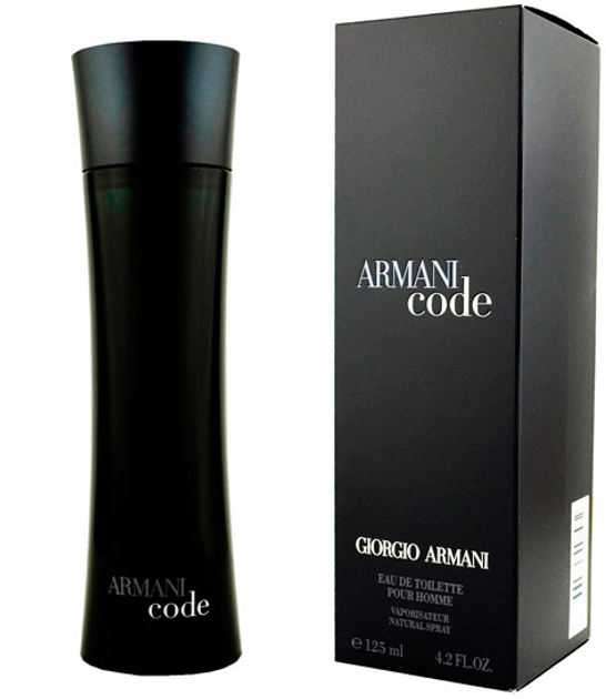 Woda toaletowa męska Giorgio Armani Armani Code 125 ml (3360375006432) - obraz 1