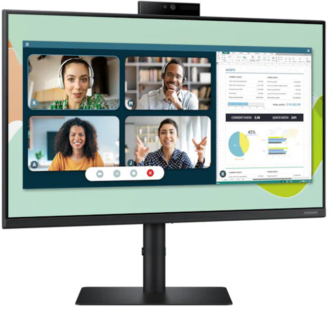 Monitor 24" Samsung LS24A400VEUXEN - obraz 2