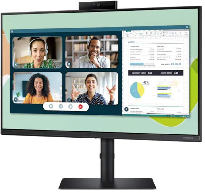 Monitor 24" Samsung LS24A400VEUXEN - obraz 4
