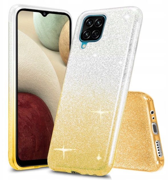 Силиконовый чехол градиент блеск для Samsung GalaxyA22 5G SM-A226B - изображение 5
