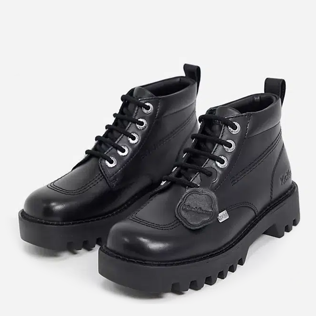 Женские ботинки низкие Kickers 11627435 40 25.5 см Черные (1000000026597) - изображение 2
