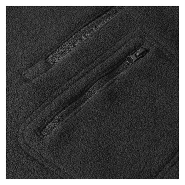 Флісовий светр Condor 1/4 Zip Fleece Pullover 607 XX-Large, Чорний - зображення 2