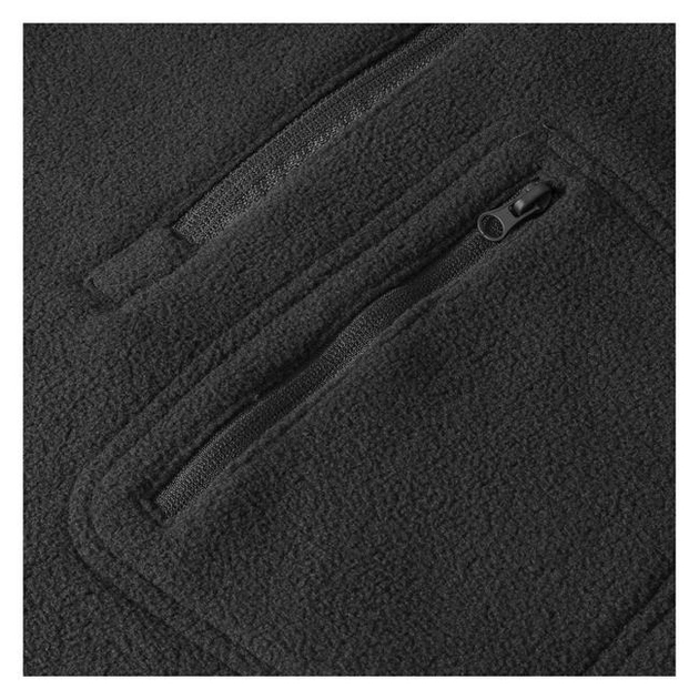 Флисовый пуловер Condor 1/4 Zip Fleece Pullover 607 Small, Чорний - изображение 2