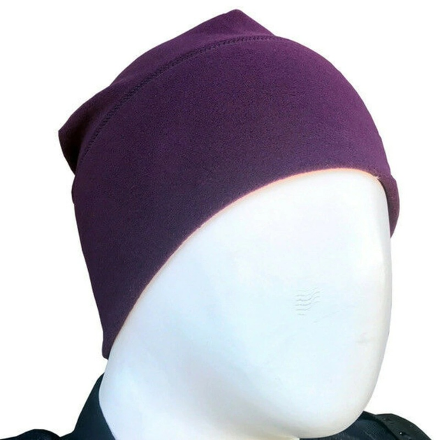 Зимний подшлемник Tru-Spec Polartec Fleece Watch Caps Фіолетовий - изображение 1