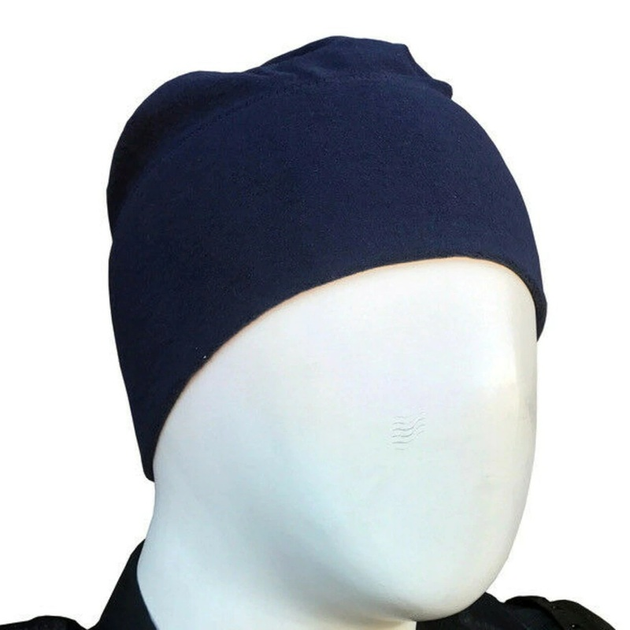 Зимний подшлемник Tru-Spec Polartec Fleece Watch Caps Синій (Navy) - изображение 1