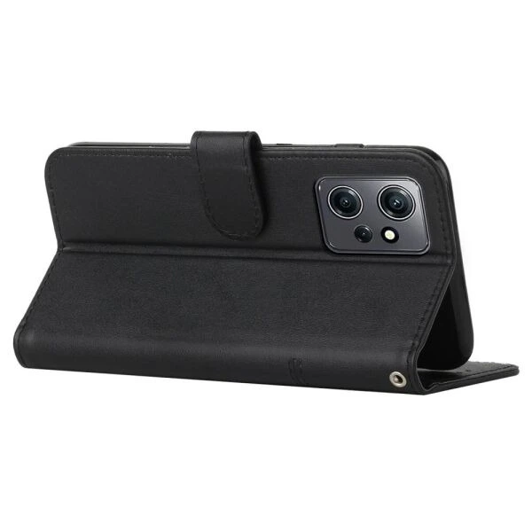 Чехол-книжка с застежкой UniCase Jet Cover для Xiaomi Redmi Note 12 - Black - изображение 3