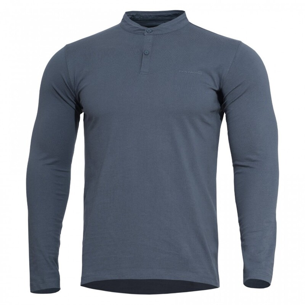 Сорочка Pentagon Romeo 2.0 Henley Shirt K09016-2.0 Large, Charcoal Blue - зображення 1