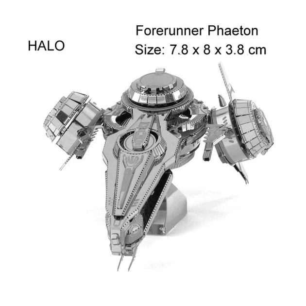 3D металевий пазл Forerunner Phaeton із всесвіту HALO - Фото 1 3D металевий пазл Forerunner Phaeton із всесвіту HALO - изображение 1