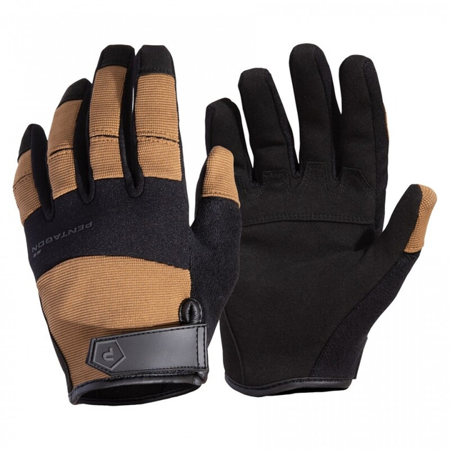 Тактические перчатки Pentagon Mongoose Gloves P20025 Medium, Койот (Coyote) - изображение 1