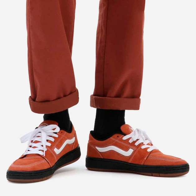 Sneakersy damskie Vans VN0A5KR4B391 36 22.5 cm Brązowe (196013277284) - obraz 8