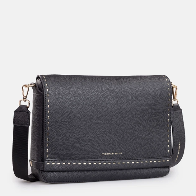 Сумка крос-боді жіноча Tosca Blu Bruxelles TF2226B22-C99 Black (8050035382055) - зображення 3