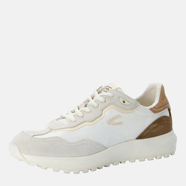 Buty sportowe damskie zamszowe do kostki Camel Active Dust 24133003 36 (4.5US) 24 cm Białe (4063996389616) - obraz 6