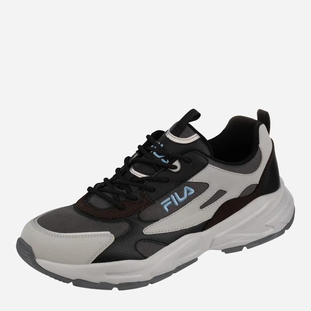 Sneakersy męskie Fila FFM0145-83140 41 (8US) 26 cm Czarny/Szary (8719477694989) - obraz 4
