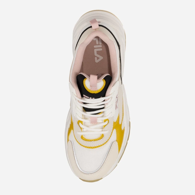 Buty sportowe damskie na platformie do kostki Fila FFW0193-13160 36 (5.5US) 22.5 cm Beżowe (8719477696464) - obraz 5