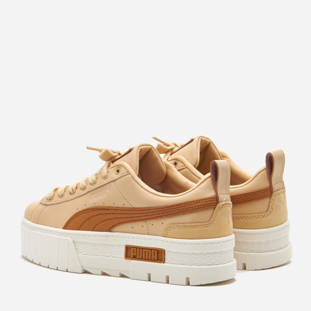 Sneakersy damskie skórzane Puma Mayze Luxe Wns 383995-05 38 (5UK) 24 cm Brązowe (4065449551854) - obraz 4