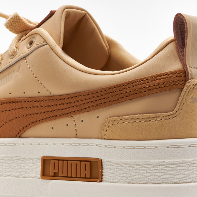 Sneakersy damskie skórzane Puma Mayze Luxe Wns 383995-05 39 (6UK) 25 cm Brązowe (4065449551878) - obraz 9