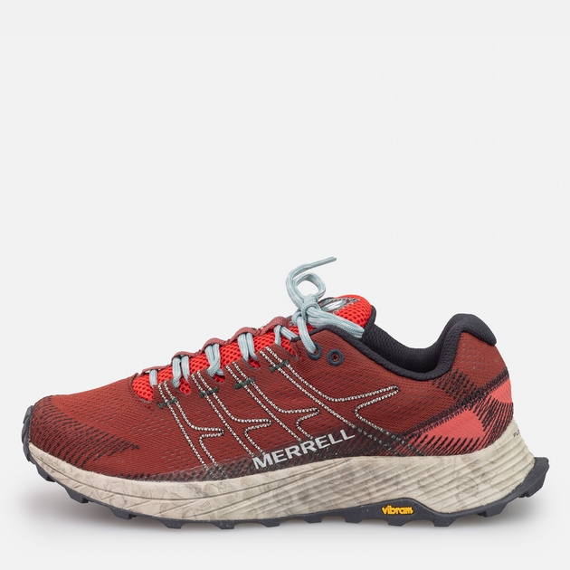 Buty trekkingowe damskie Merrell Moab Flight W J067122 37.5 (7US) 24 cm Czerwone (194917559970) - obraz 3