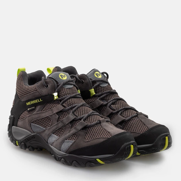 Buty trekkingowe męskie z membraną Merrell Alverston Mid GTX M J036211 44.5 (10.5US) 28.5 cm Szare (194713951954) - obraz 2