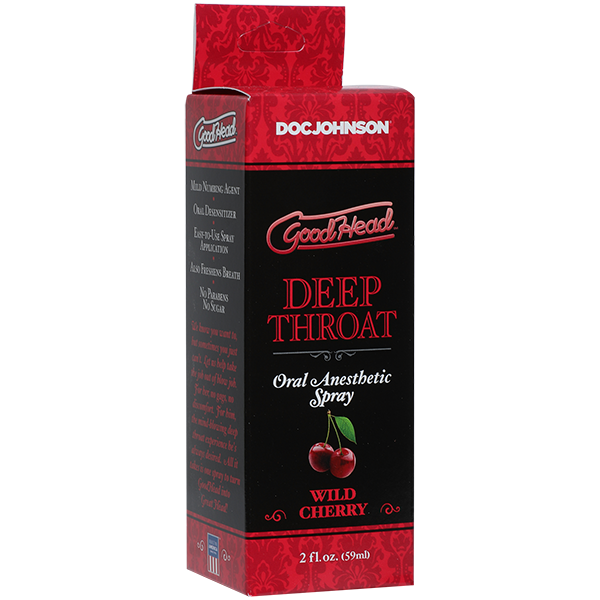 Спрей для оральних ласк Doc Johnson Wild Cherry 59 мл - зображення 2