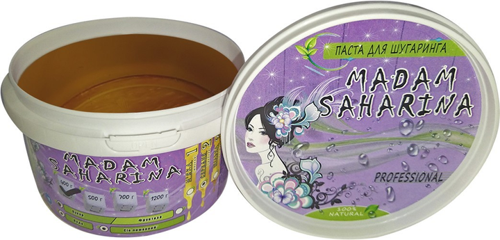 Цукрова паста для шугарингу Madam Saharina середня 400 г - зображення 2