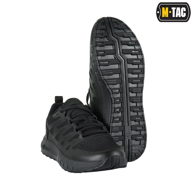 Летние мужские кроссовки M-Tac Summer sport туристические спортивные для активного отдыха воздухопроницаемые с сеткой и легкой пенной подошвой черные 42 - изображение 2