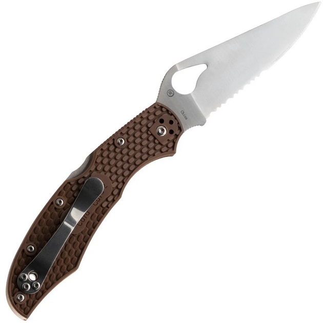 Складной нож Spyderco Byrd Cara Cara 2 brown BY03PSBN2 - изображение 2
