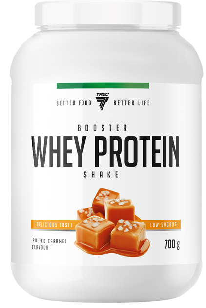 Białko Trec Nutrition Booster Whey Protein 700 g Jar Salted Caramel (5902114015855) - obraz 1