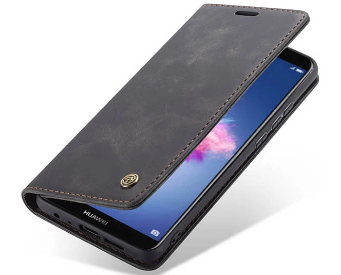 Чехол книжка с магнитом Huawei P Smart CaseMe Black (30854-2B) - изображение 3