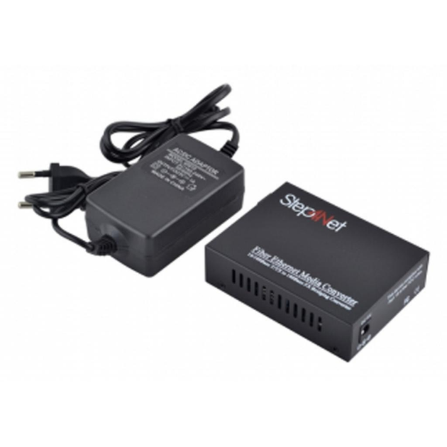 Медіаконвертер 10/100Base-TX to 100Base-FX 1550T/1310R, SM, SC/PC, 20 км Step4Net (MC-A-0,1-1SM-1550 - изображение 2