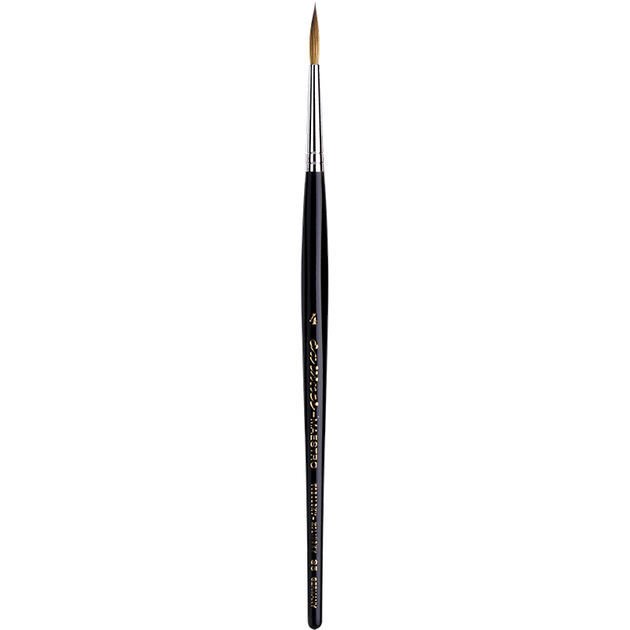 Кисть для акварели daVinci Maestro 35 Kolinsky №4 (2,6мм) - Фото 1 Кисть для акварели daVinci Maestro 35 Kolinsky №4 (2,6мм) - изображение 1