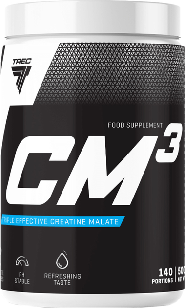 Креатин Trec Nutrition CM3 Powder 500 г Рожевий грейпфрут (5902114017767) - зображення 1