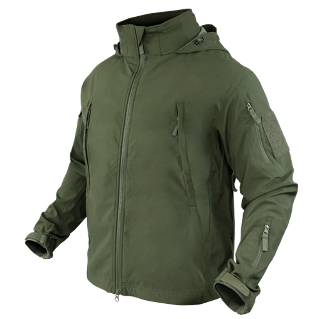 Софтшелл куртка без утепления Condor SUMMIT Zero Lightweight Soft Shell Jacket 609 Small, Олива (Olive) - изображение 1