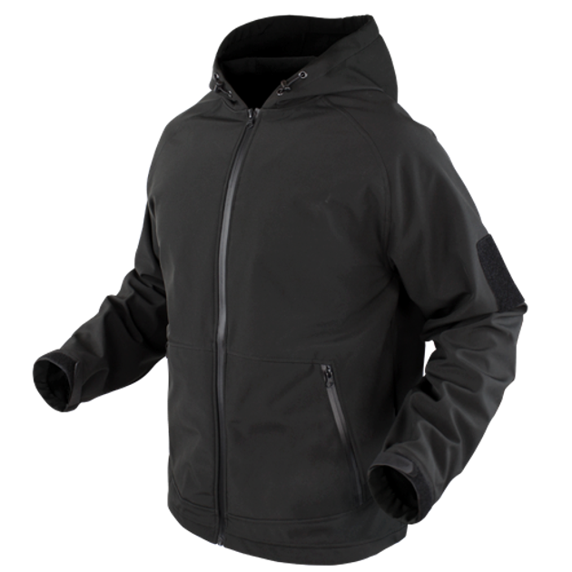 Тактический городской софтшелл Condor Prime Softshell Jacket XL Чорний 101095 - изображение 1