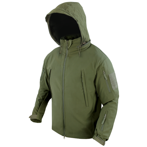 Тактический софтшелл с флисом утепленный Condor SUMMIT Soft Shell Jacket 602 X-Small, Синій (Navy) - изображение 7