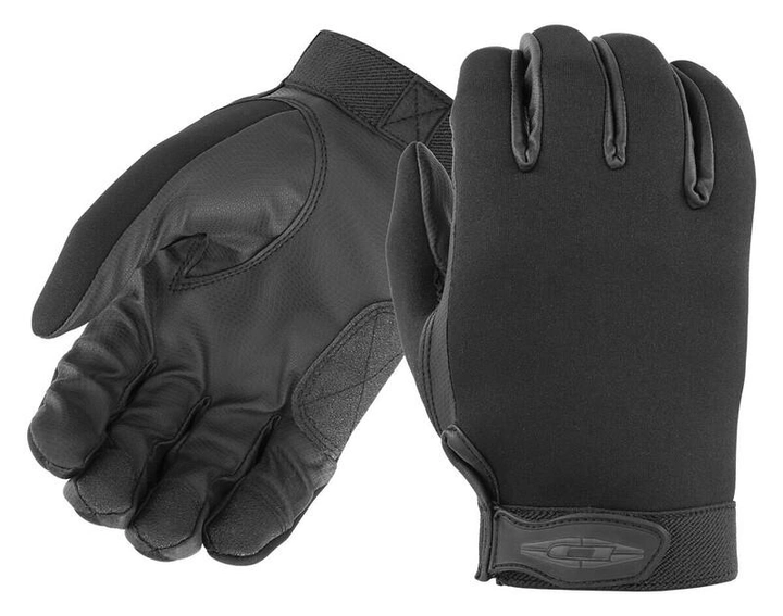 Неопренові тактичні рукавички Damascus Stealth X™ - Unlined Neoprene with grip tips and digital palms DNS860 Medium, Чорний - зображення 1