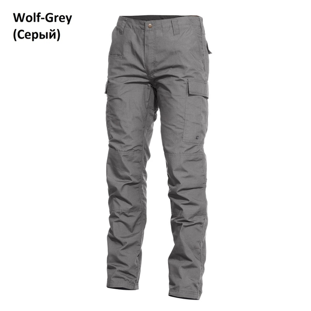 Тактичні штани Pentagon BDU 2.0 K05001-2.0 33/34, Wolf-Grey (Сірий) - зображення 1
