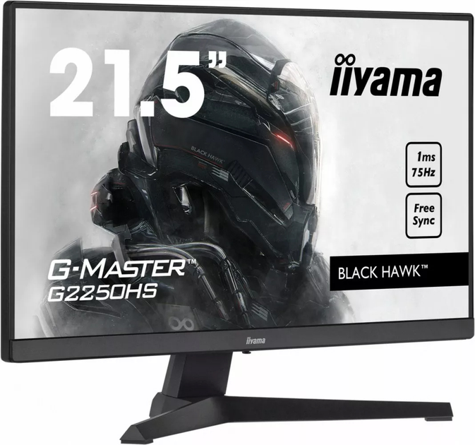 Monitor 21,5" iiyama G-MASTER G2250HS-B1 - obraz 2