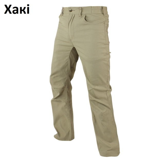 Тактические стрейчевые штаны Condor Cipher Pants 101119 34/32, Хакі (Khaki) - изображение 1