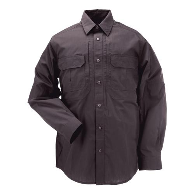 Рубашка 5.11 Tactical Taclite Pro Long Sleeve Shirt 5.11 Tactical Charcoal, XL (Вугілля) Тактична - зображення 1