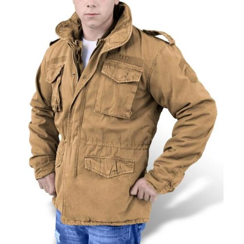 Куртка со съемной подкладкой Surplus Regiment M65 Jacket Surplus Raw Vintage Beige 2XL (Бежевый) - Фото 10 Куртка со съемной подкладкой Surplus Regiment M65 Jacket Surplus Raw Vintage Beige 2XL (Бежевый) - изображение 10