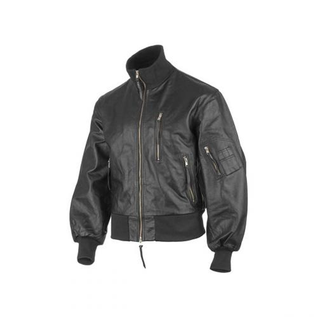 Куртка шкіряна Бундесвер Sturm Mil-Tec Black 56 (Чорний) - зображення 2