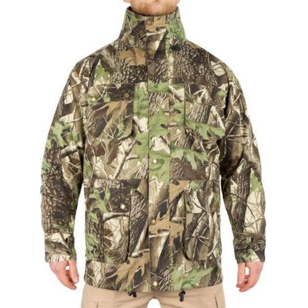 Демісезонна куртка Камуфляж Hunting Camo Jacket Sturm Mil-Tec Hunter XL (Камуфляж) Тактична - зображення 1