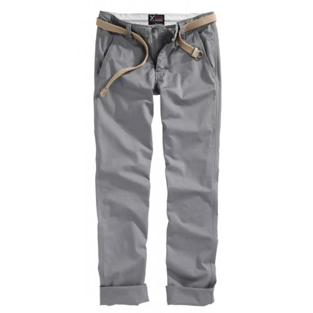 Штани SURPLUS XYLONTUM CHINO TROUSERS Surplus Raw Vintage Gray, S (Серій) - зображення 1