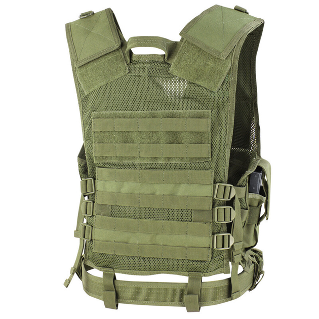 Розвантажувальний жилет Condor Crossdraw Vest CV Medium/Large, Олива (Olive) - зображення 1